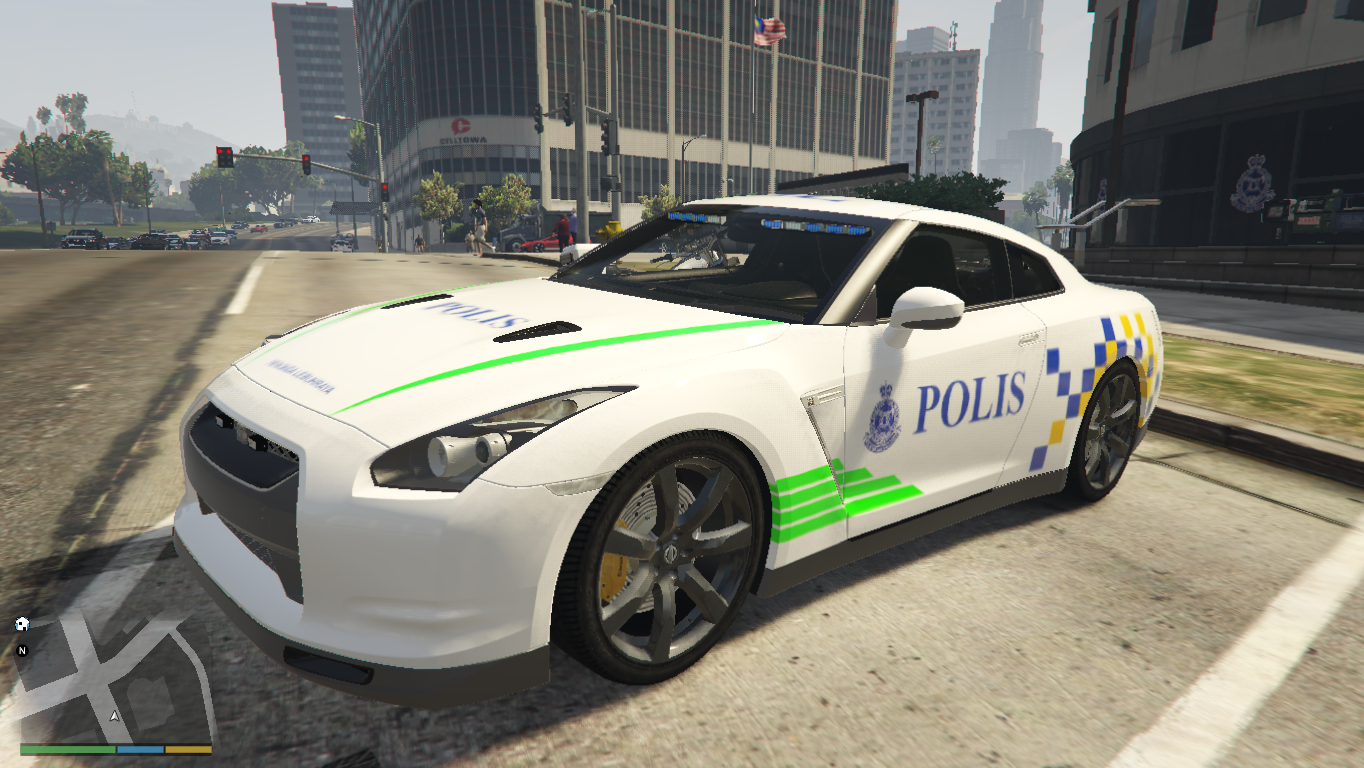 kereta control polis